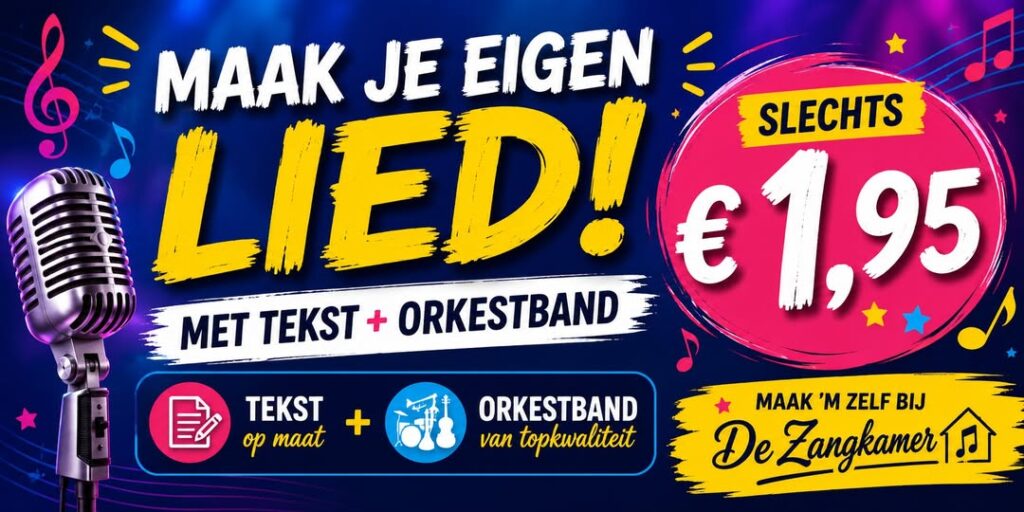 Maak je eigen AI Lied